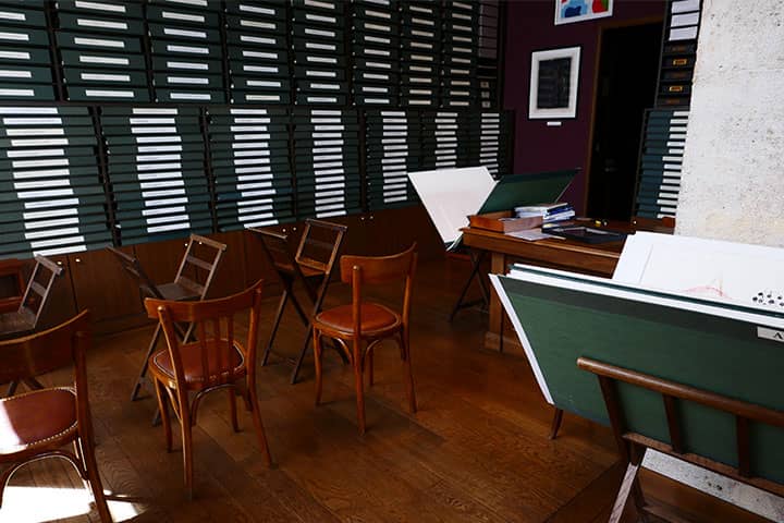 The gallery, rue de Seine in the heart of Paris