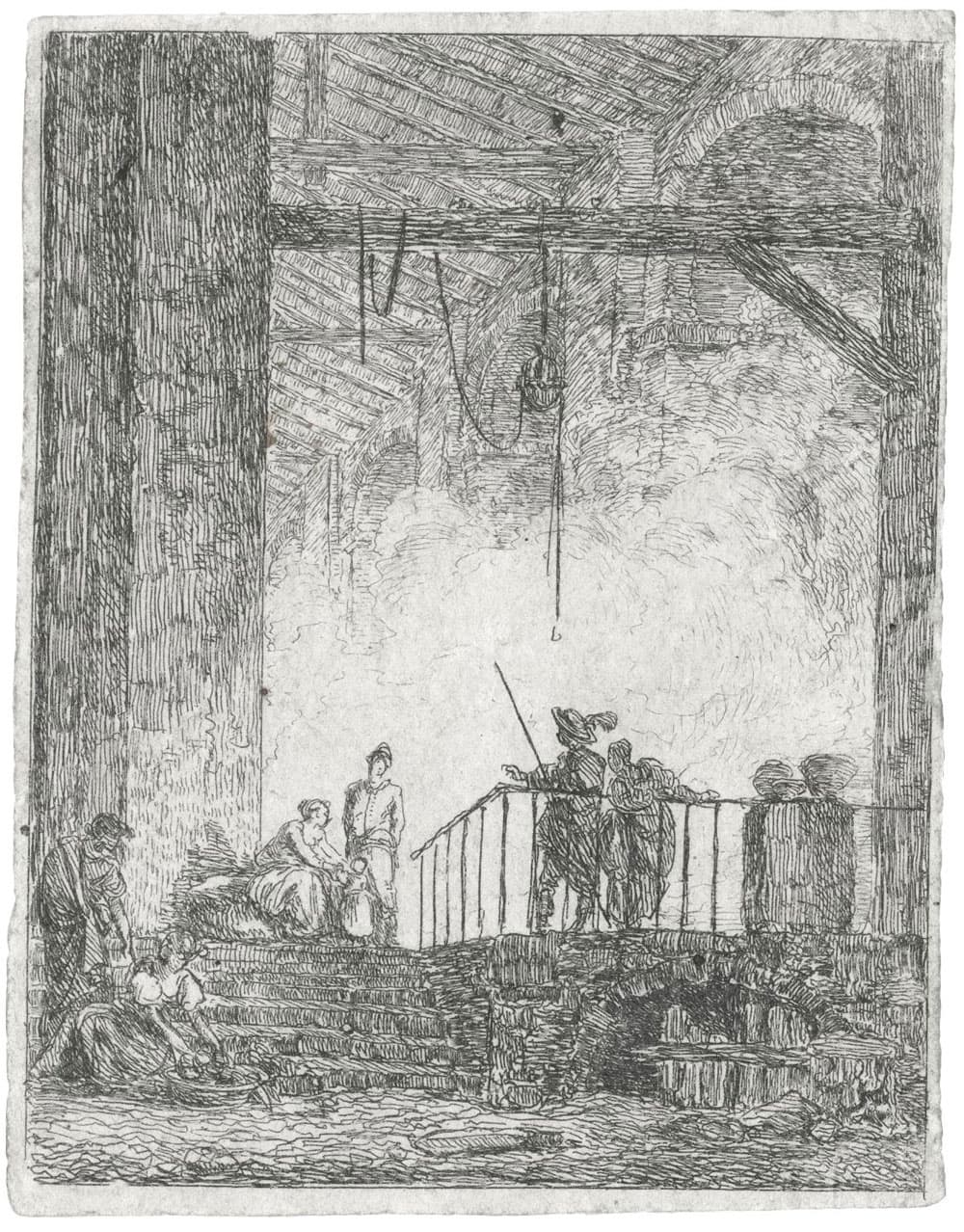 La galerie à la fumée