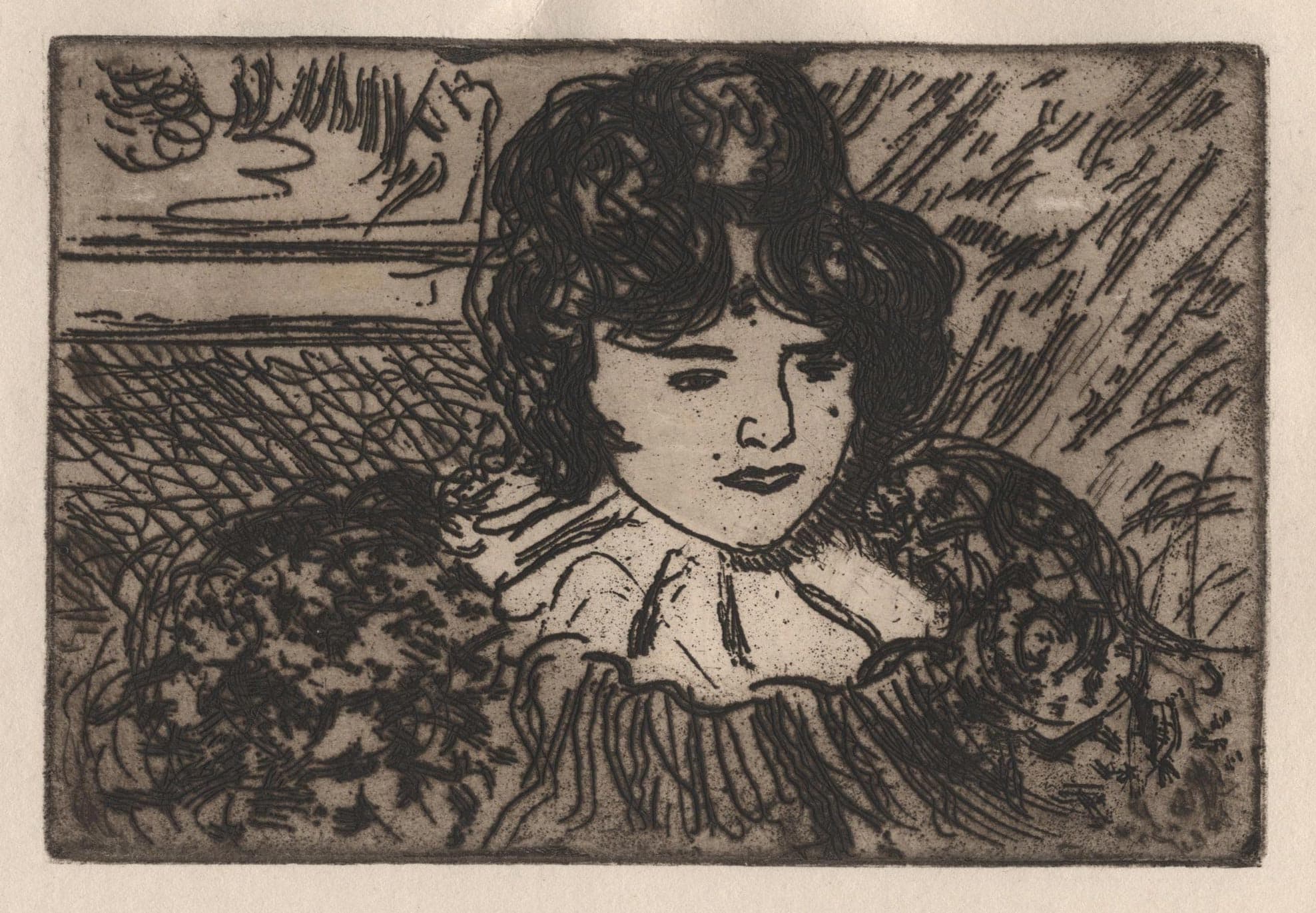 Femme à la collerette