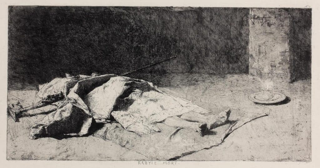Fortuny – Kabyle mort