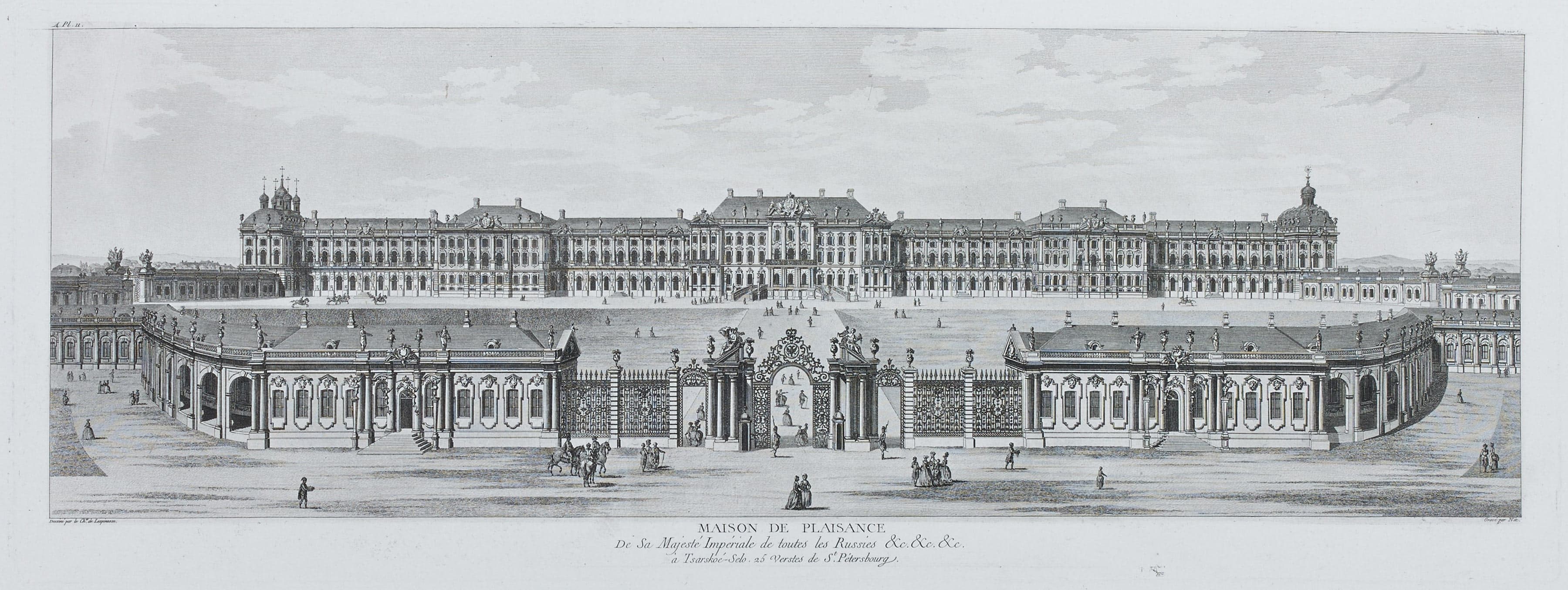 Maison de plaisance // de sa Majesté Impériale de toutes les Russies...