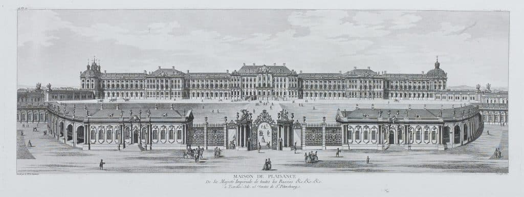 (D’après) Lespinasse – Maison de plaisance // de sa Majesté Impériale de toutes les Russies…