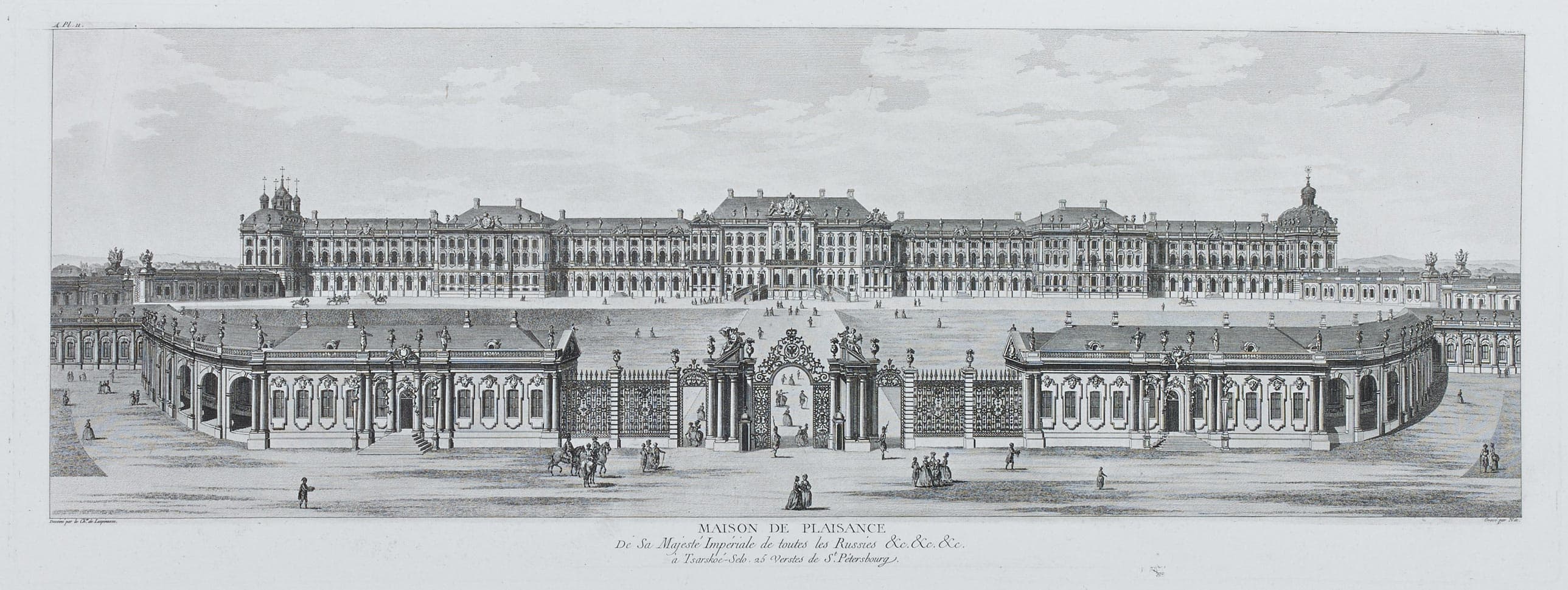 Maison de plaisance // de sa Majesté Impériale de toutes les Russies...