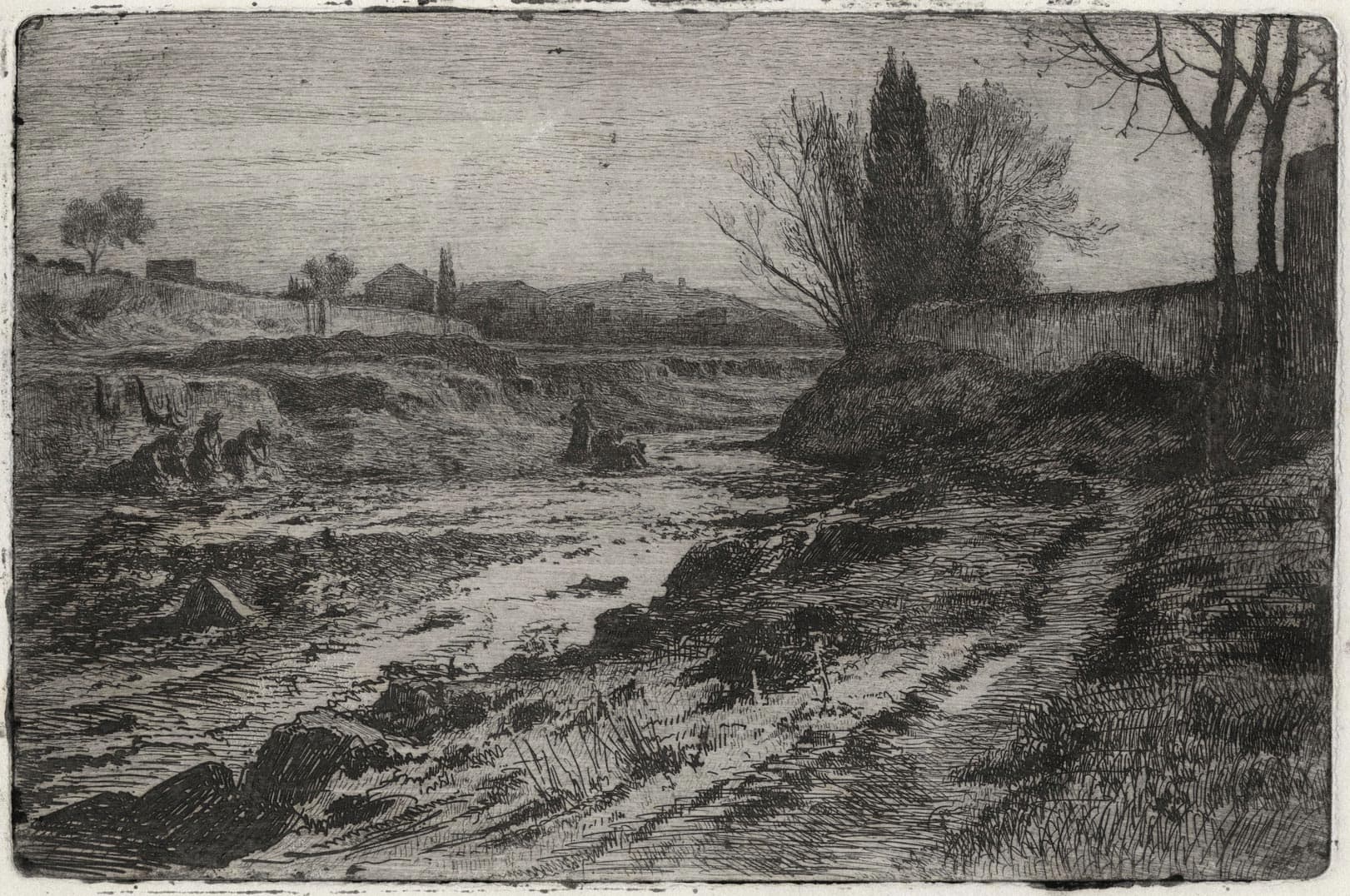 Saint-Nazaire : Les lavandières