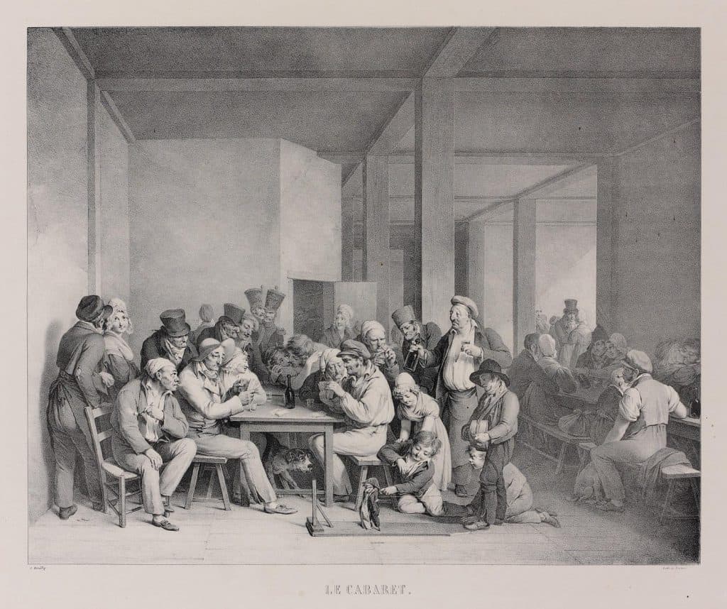 Boilly – Le cabaret