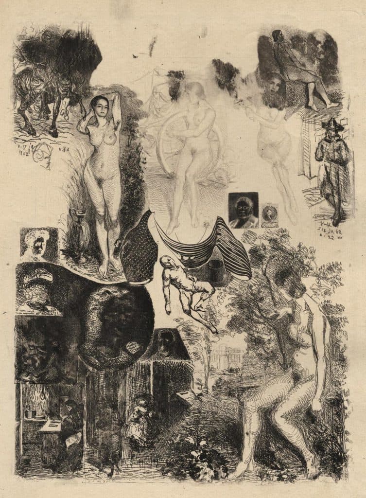 Regnault (Thomas-Casimir) – Dessins improvisés