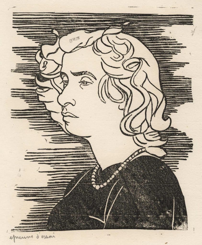 Rouart (Augustin) – Femme de l’artiste