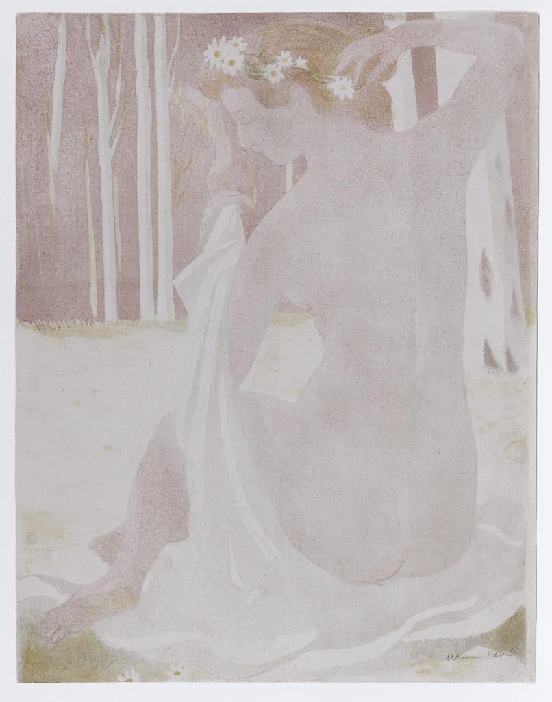 Denis – Nymphe couronnée de pâquerettes