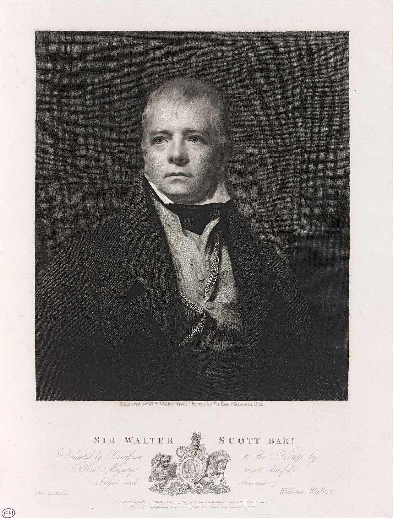 Portrait de Walter Scott