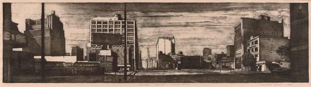 Sécheret – New-York, Seventh Avenue // East River… West Side