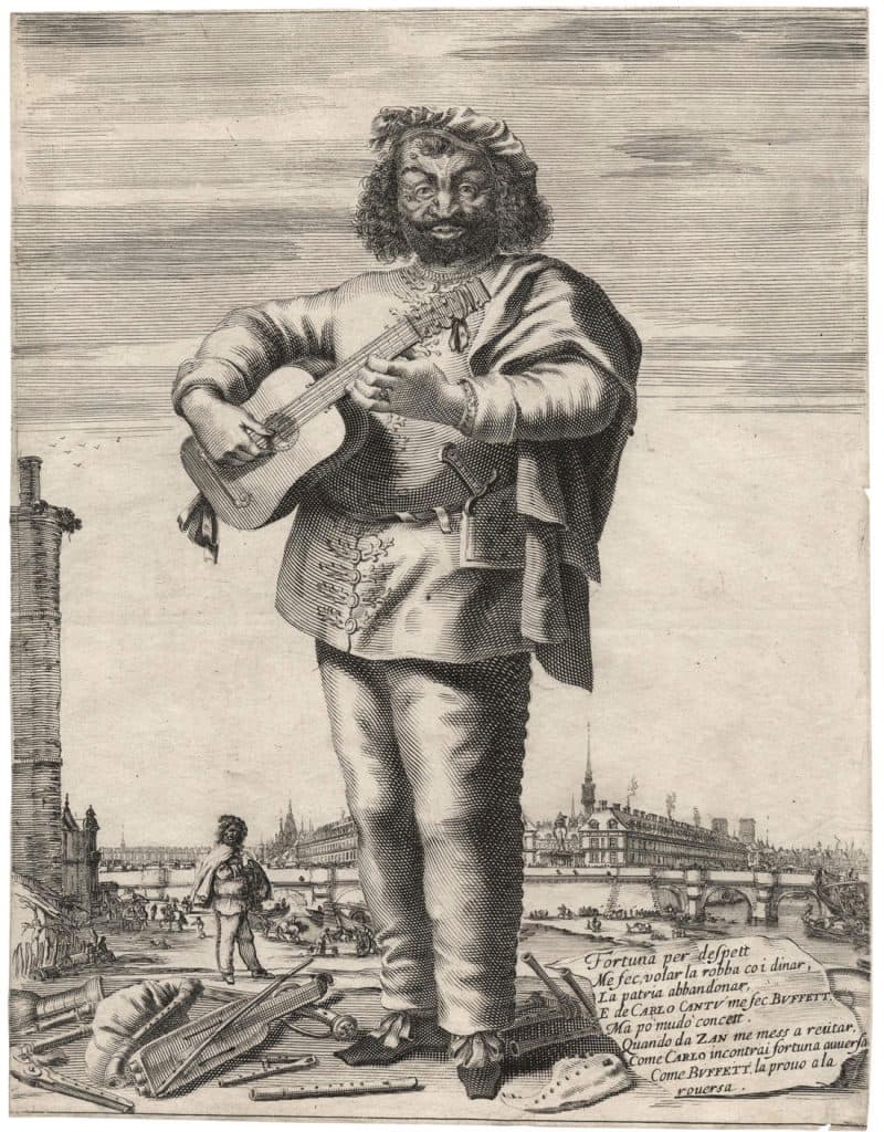 Bella – Charles Cantù, surnommé Buffett, comédien italien