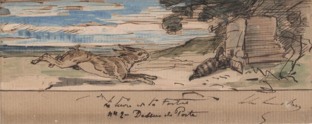 Brown – Le Lièvre et la tortue