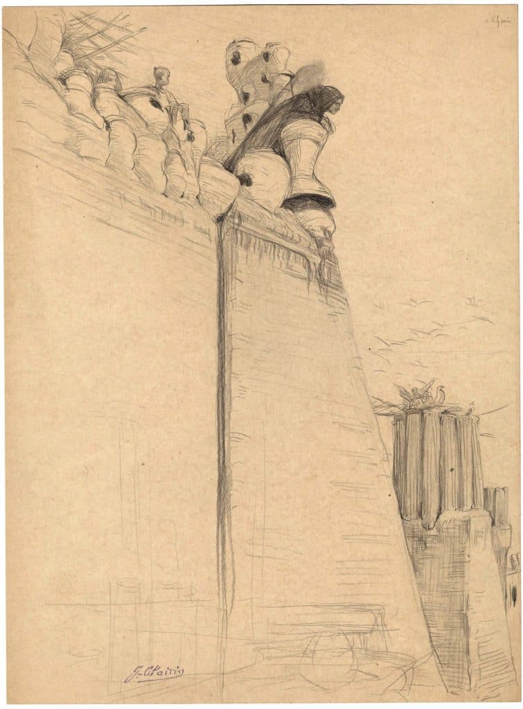 Clairin – Muraille, nid de rapaces