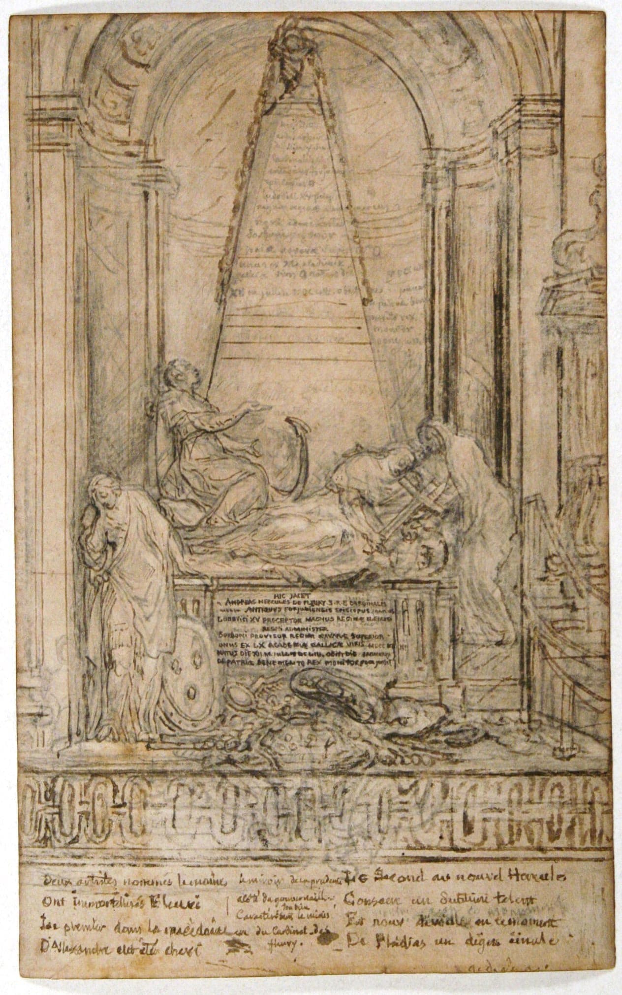 The Tomb of the Cardinal de Fleury