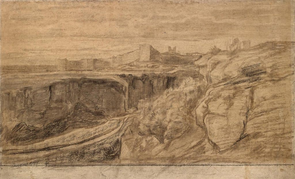 Daubigny – Les Ruines du château de Crémieu