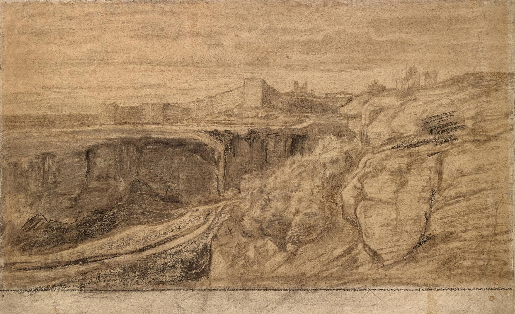 The Ruins of the Castle of Crémieu