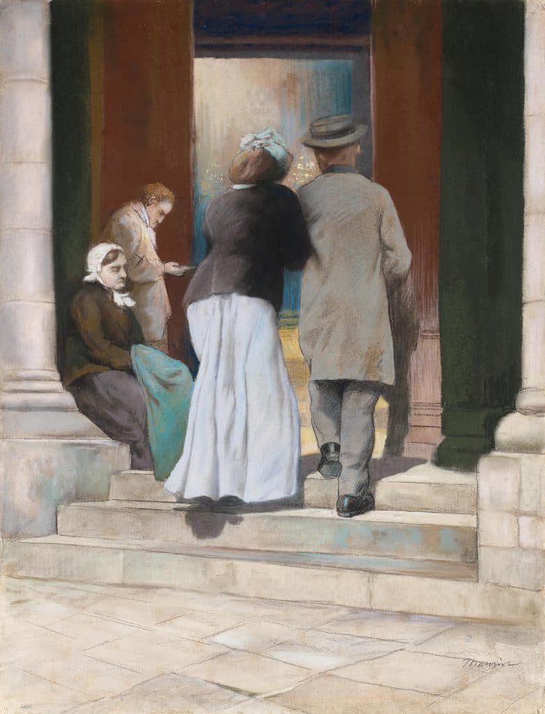 Maurin – L’Entrée dans l’église