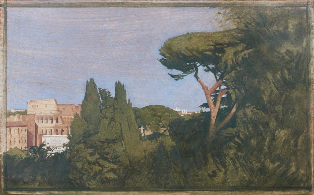 Bacquet – La Vue de Corot vers le Colisée