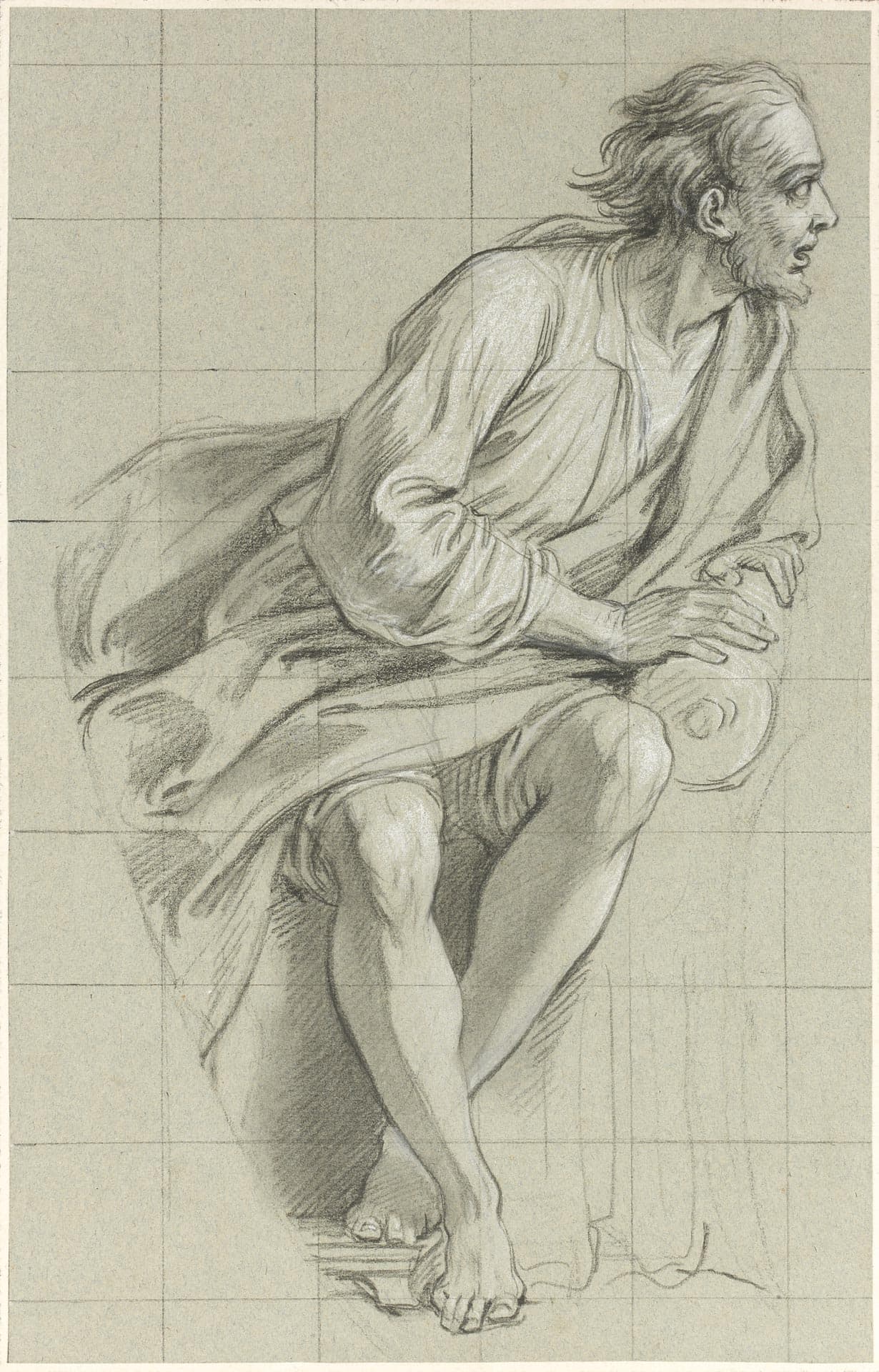 Study of a Sitting Man