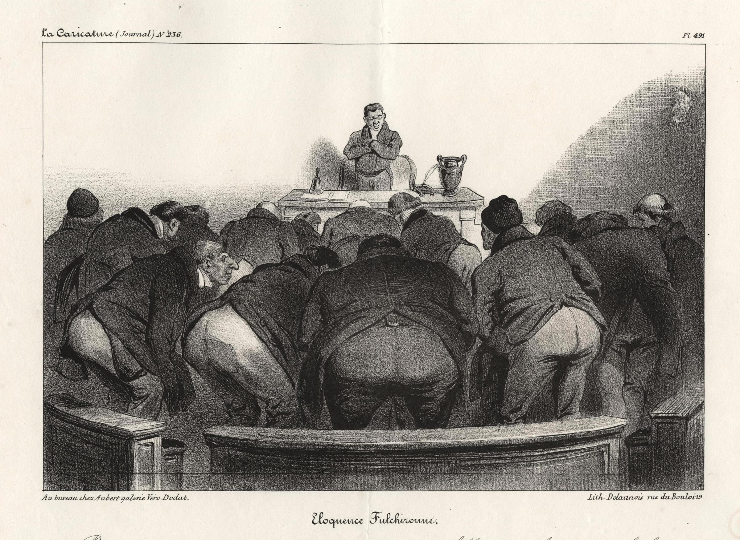 GRANDVILLE Jean Ignace Isidore — Éloquence Fulchironne...