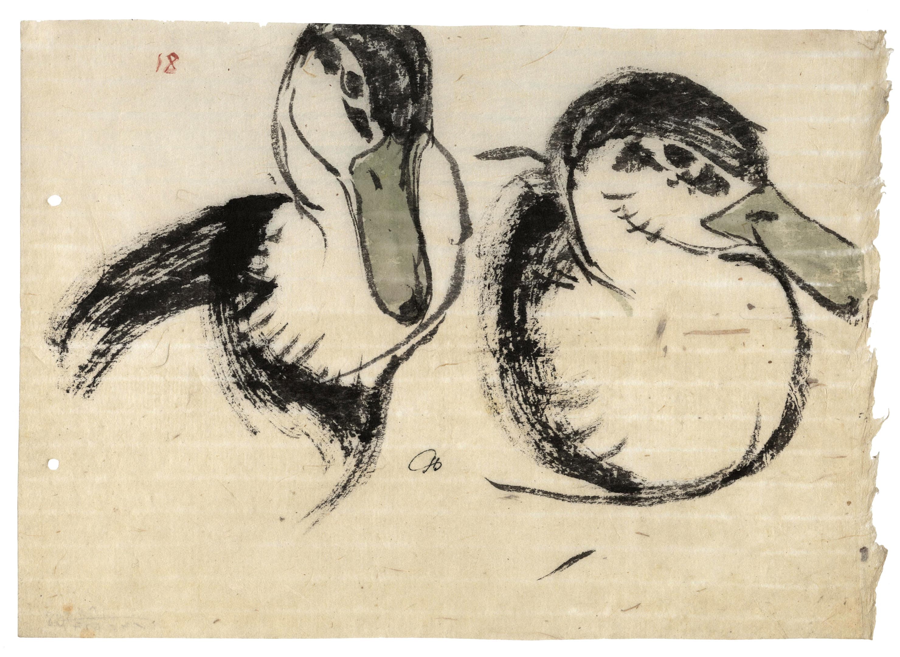 CHADEL Jules — Two Ducks