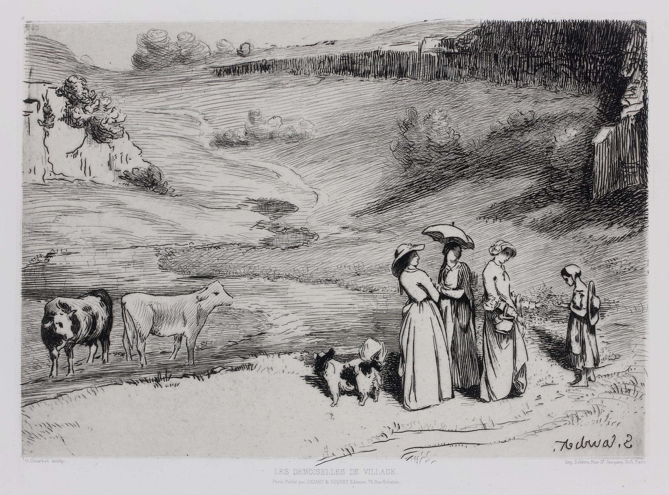 Les demoiselles de village