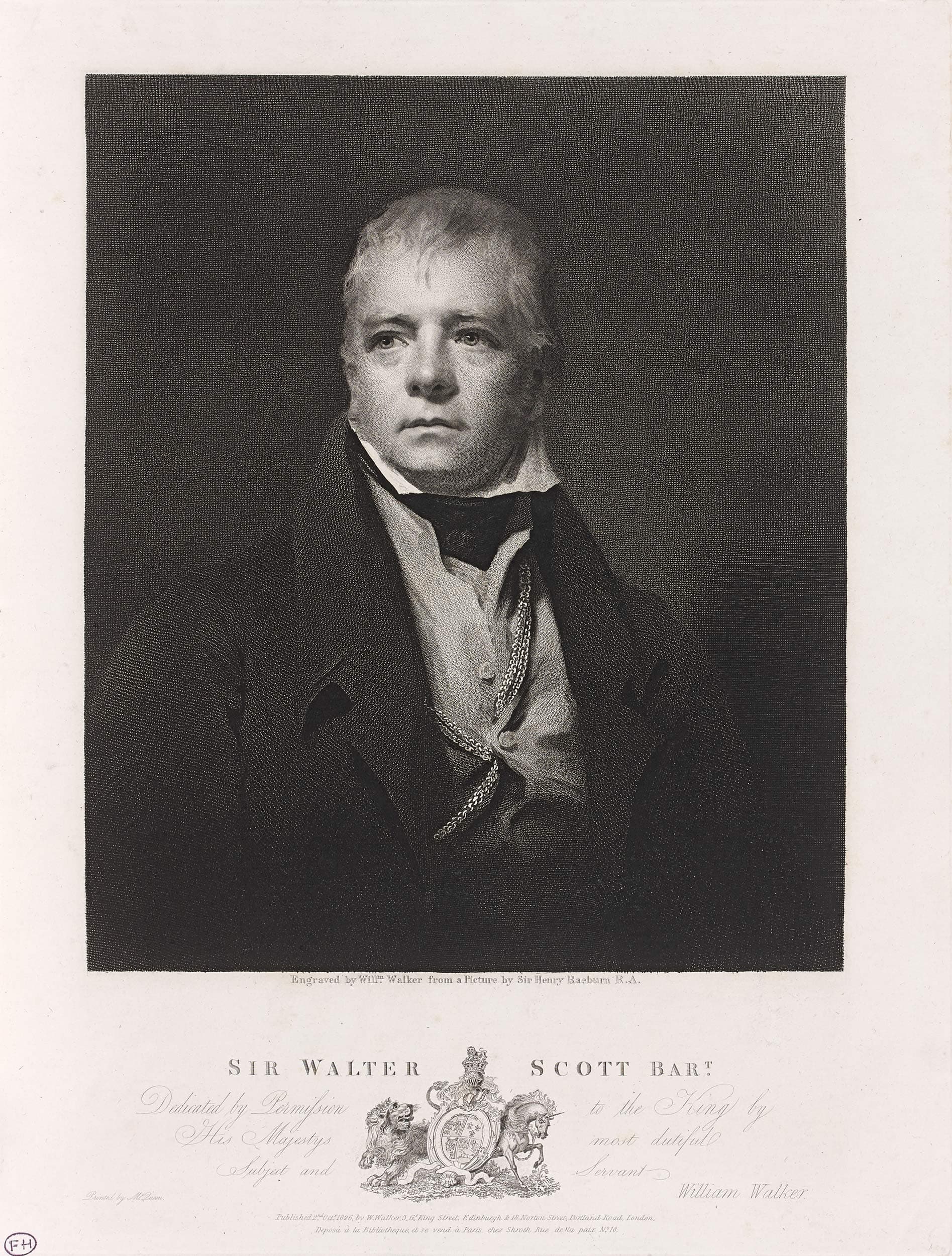 Portrait de Walter Scott