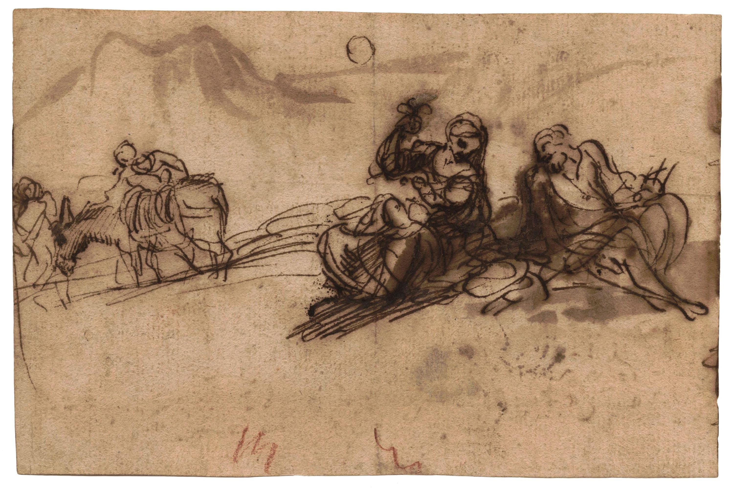 MOLA Pier Francesco — Repos pendant la Fuite en Égypte