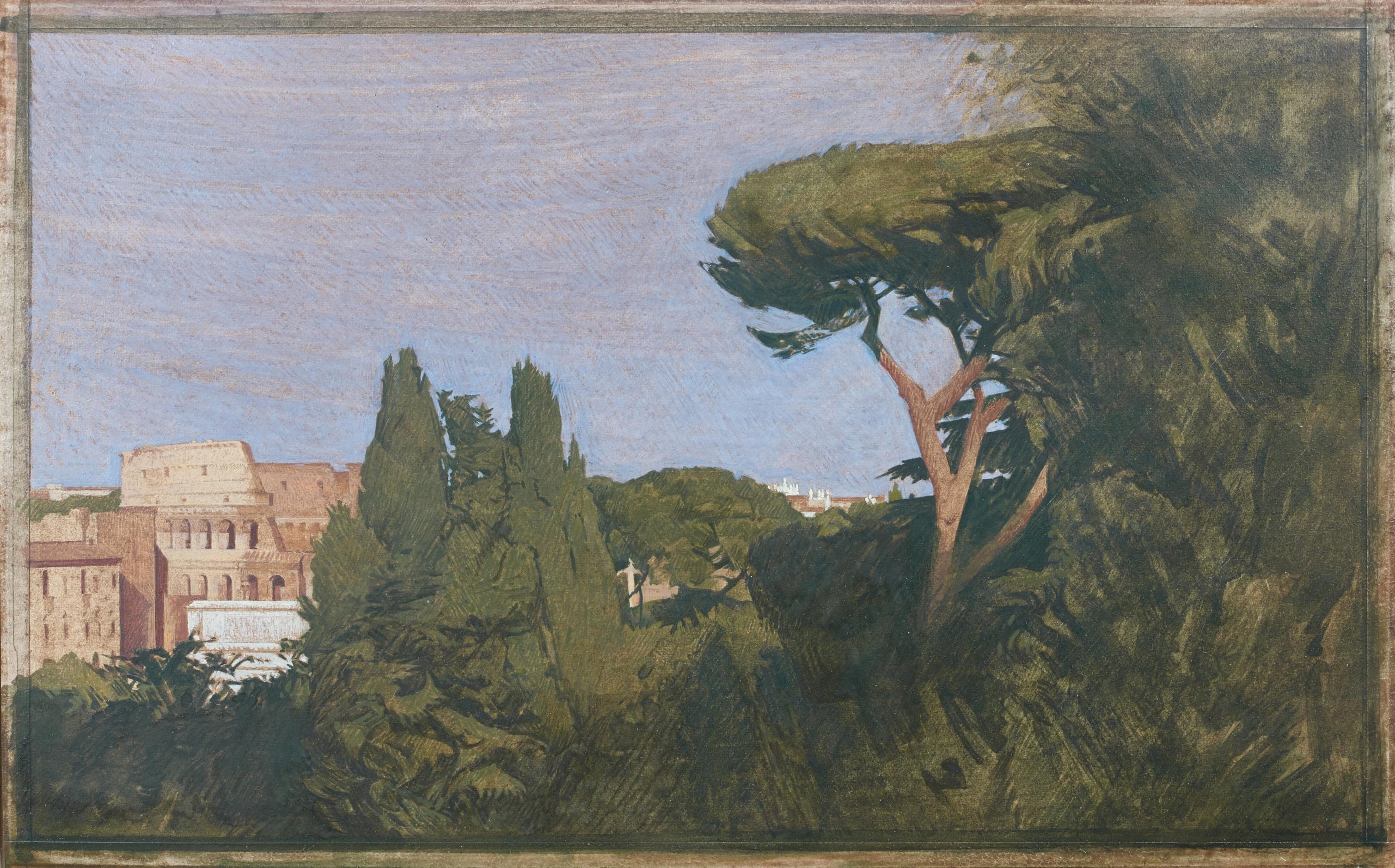 La Vue de Corot vers le Colisée