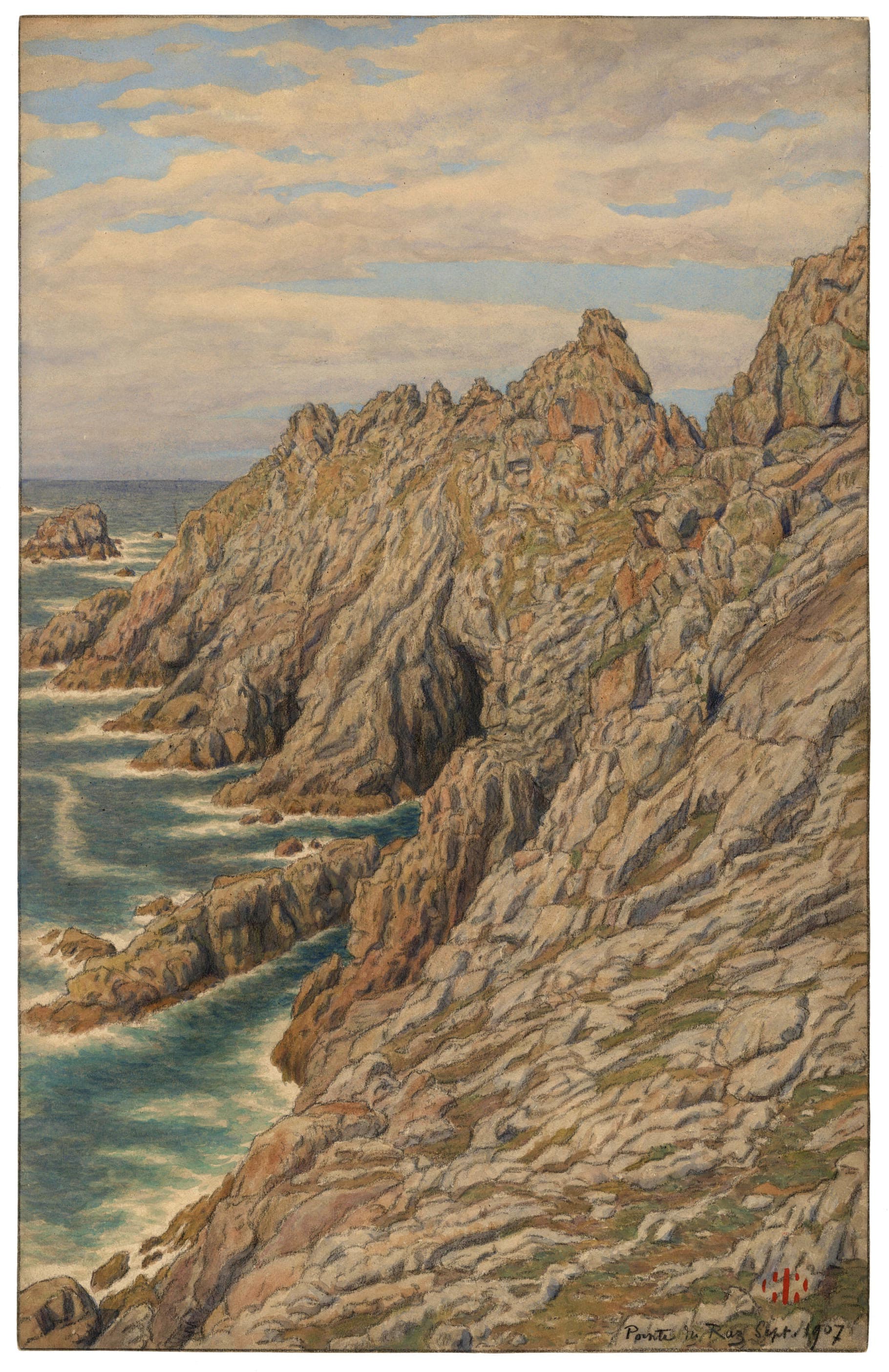 RIVIÈRE Henri — The Pointe du Raz
