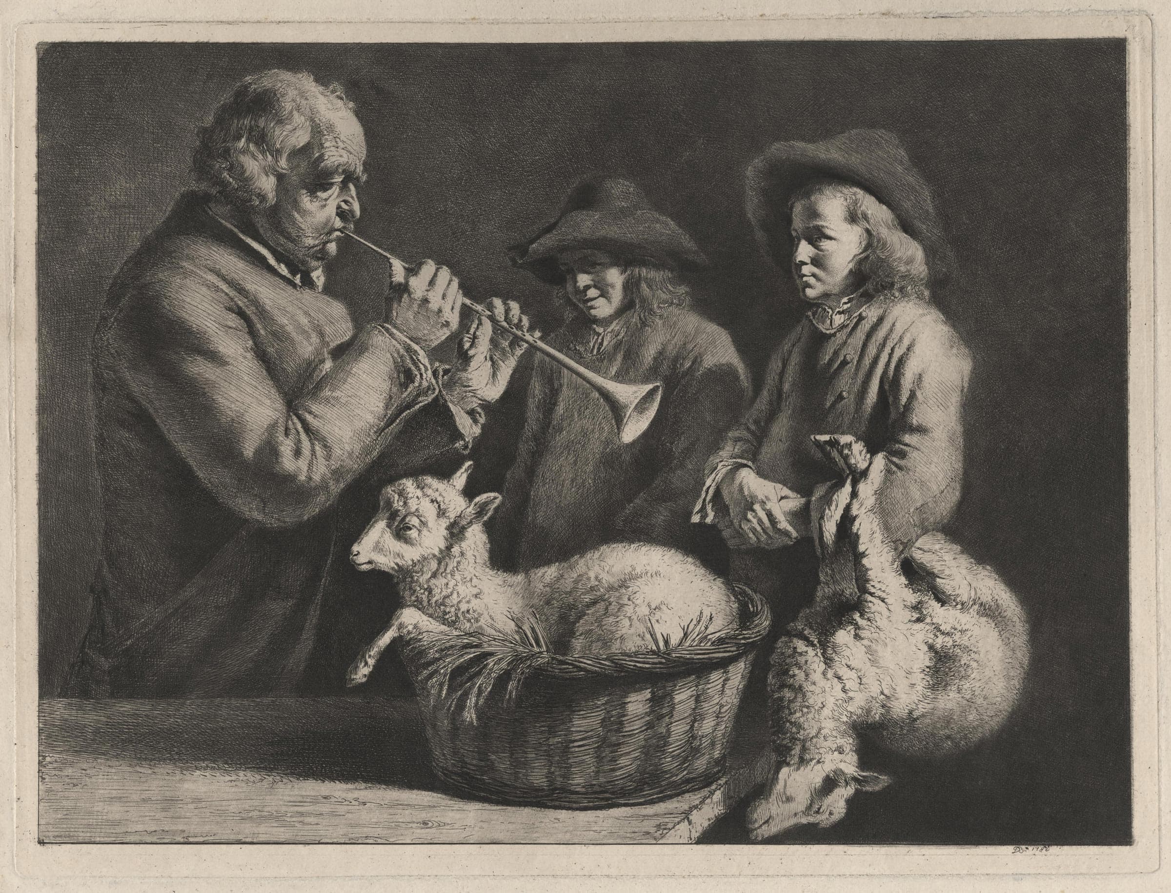 Le joueur de hautbois