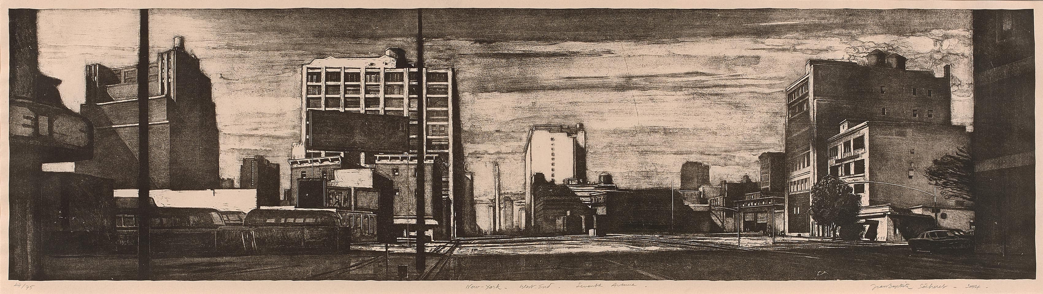 New-York, Seventh Avenue // East River... West Side