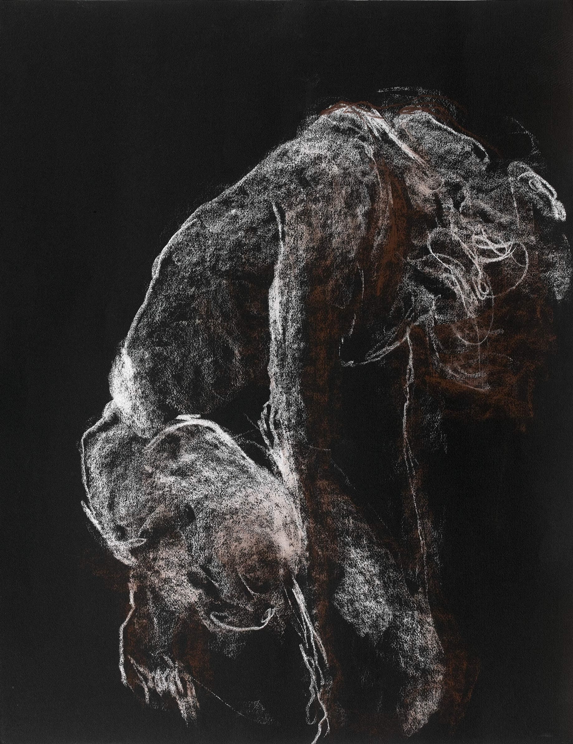 Study of a Crouching Man