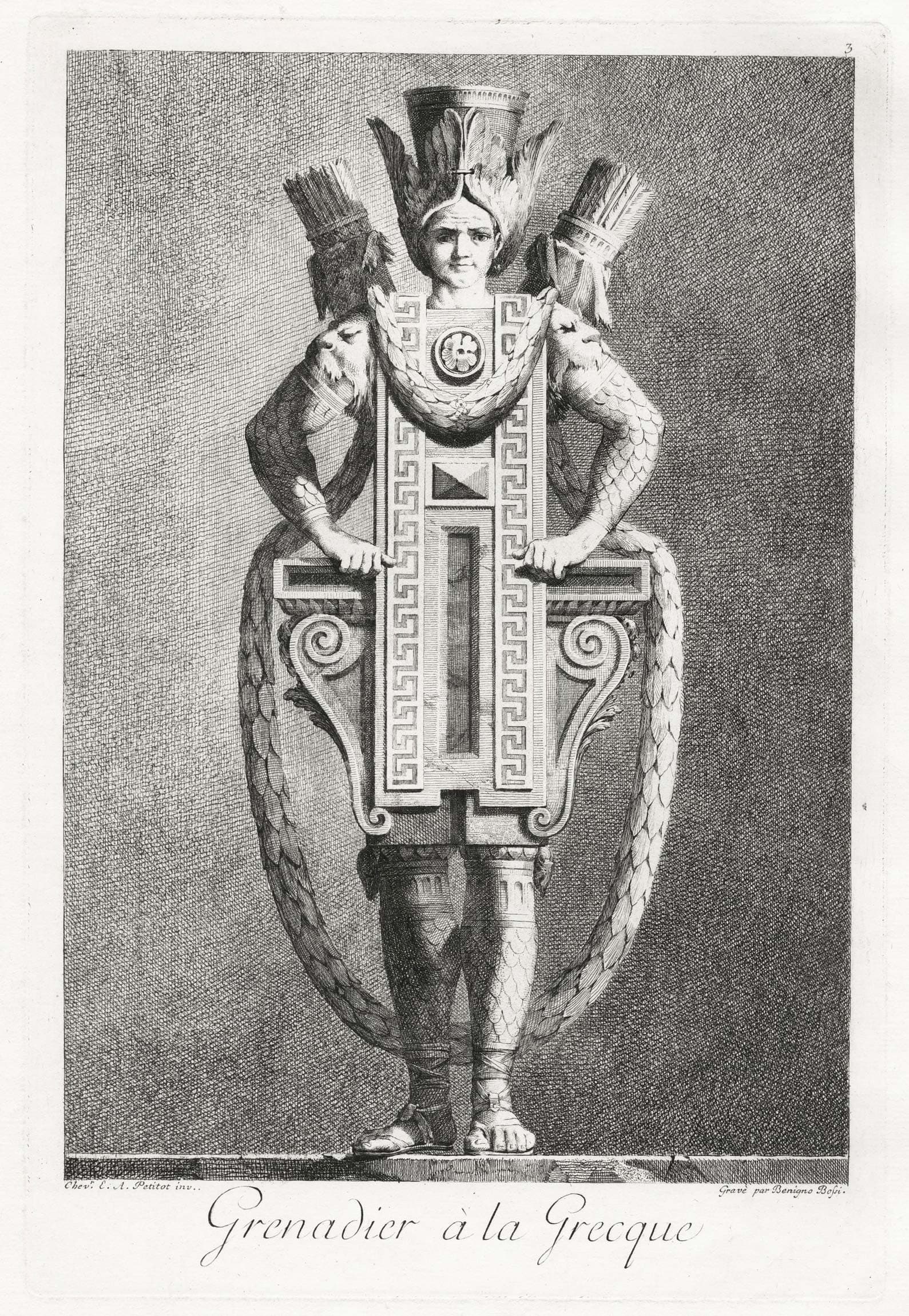 Grenadier à la Grecque