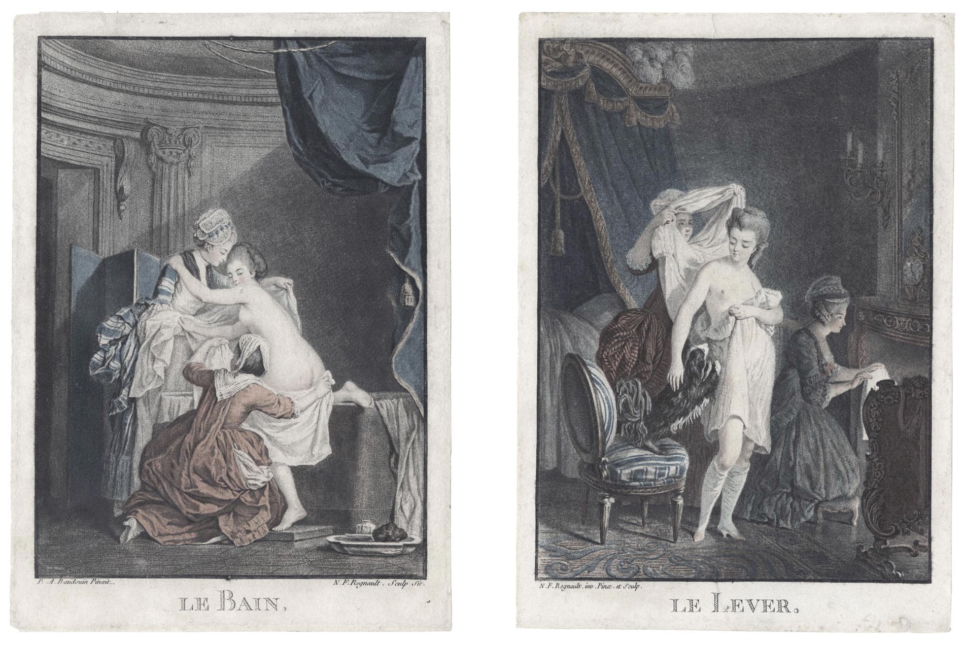 Le Bain [The Bath] ; Le Lever [The Rising]