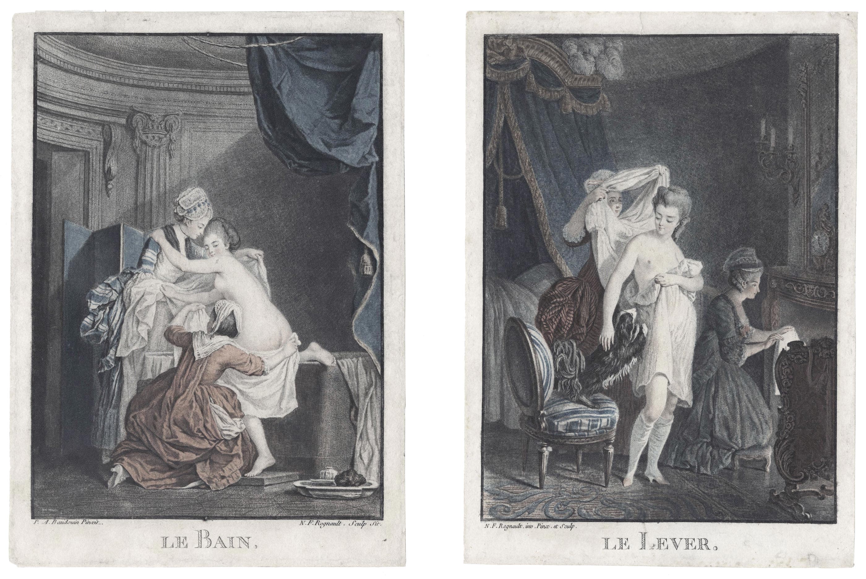 Le Bain ; Le Lever