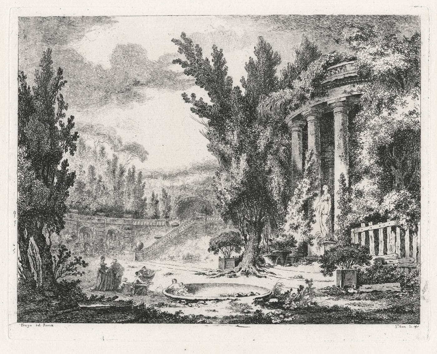 Gardens and Walls of the Villa d'Este