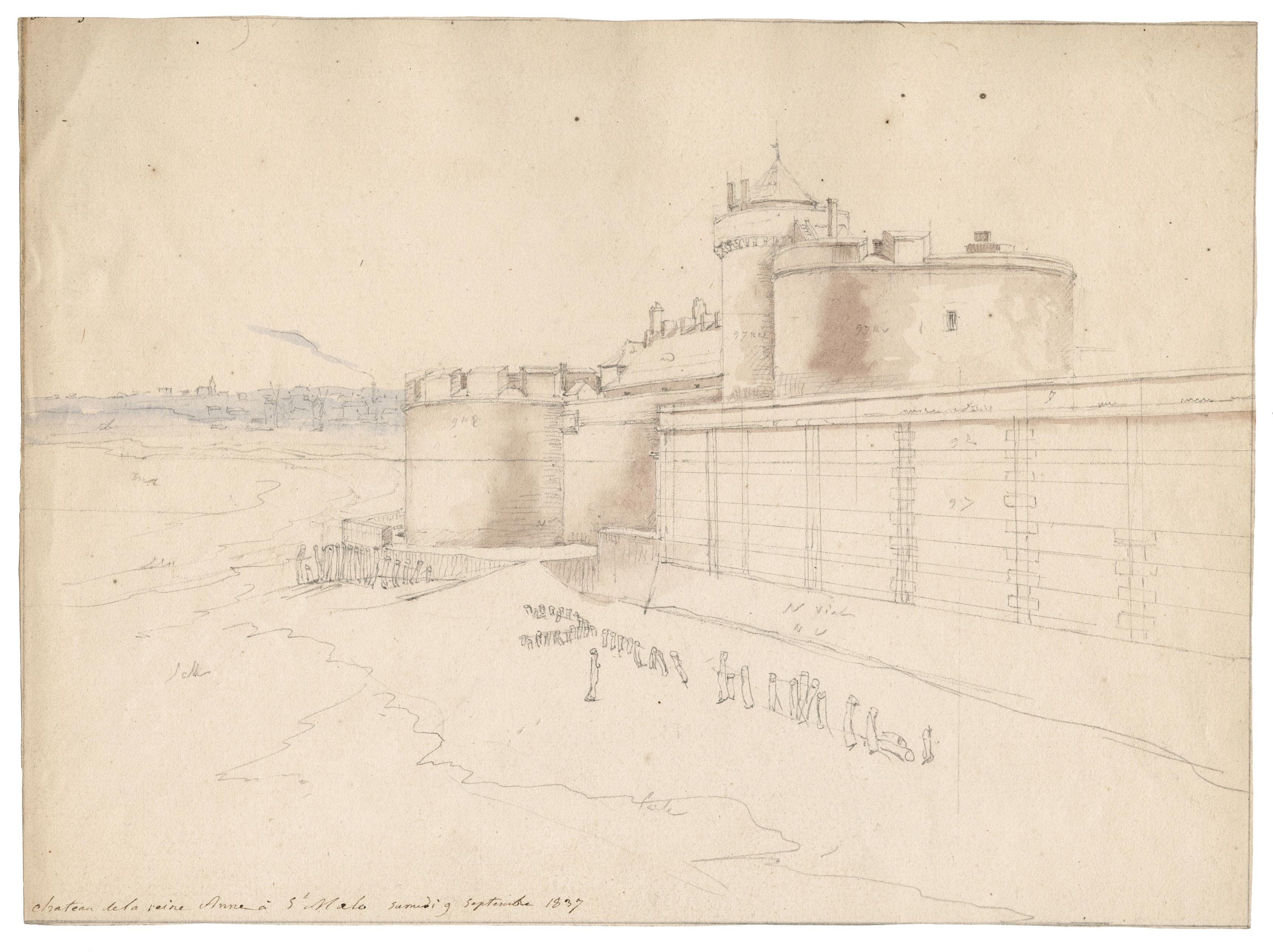 Duchess Ann of Brittany's Castle in Saint-Malo