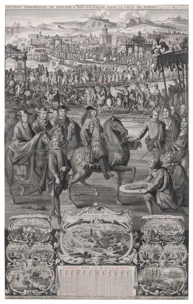 Langlois – Entrée solennelle de Philippe V, Roi d’Espagne, dans la ville de Naples