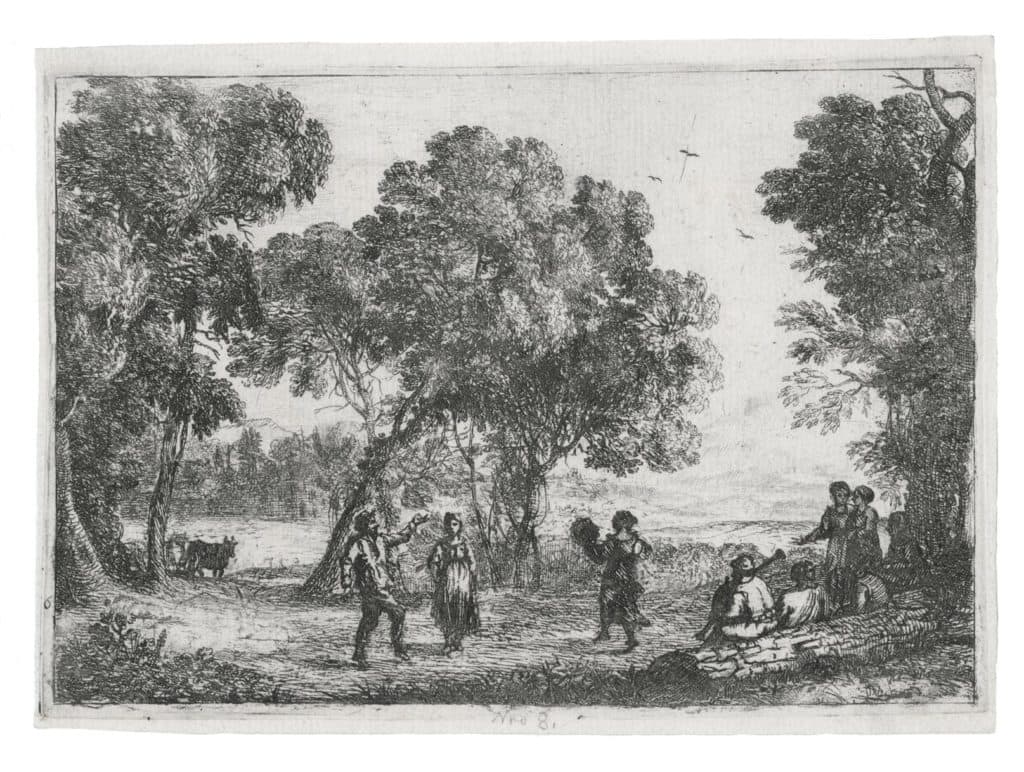 Le Lorrain – La Danse sous les arbres