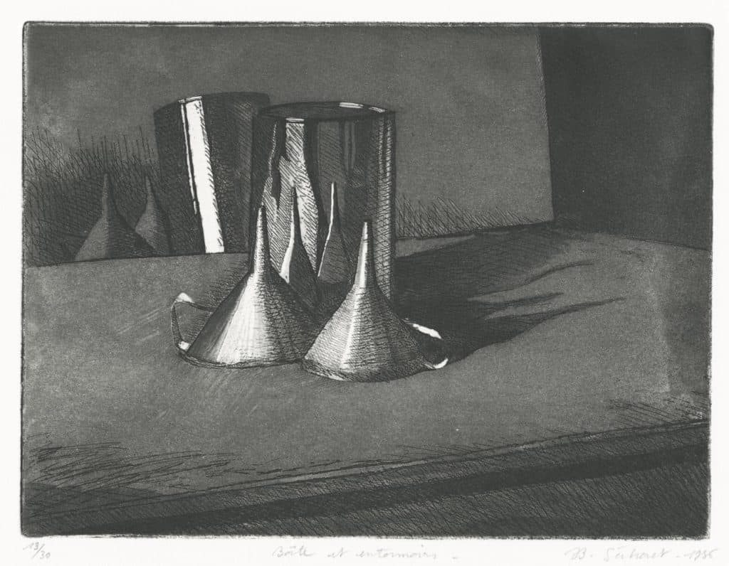 Sécheret – Boîte et entonnoir