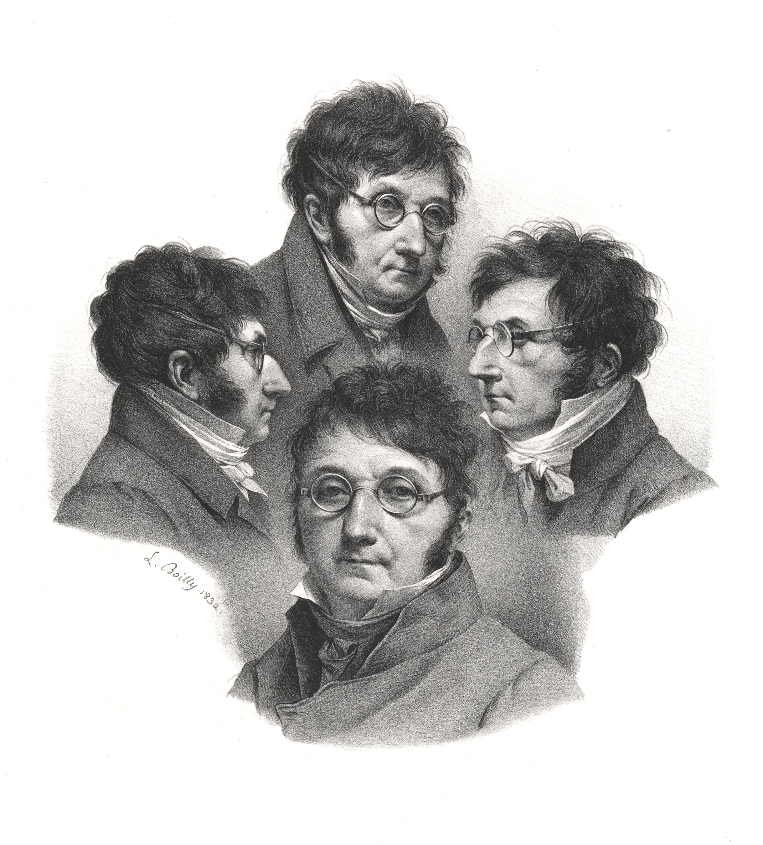 Quatre autoportraits