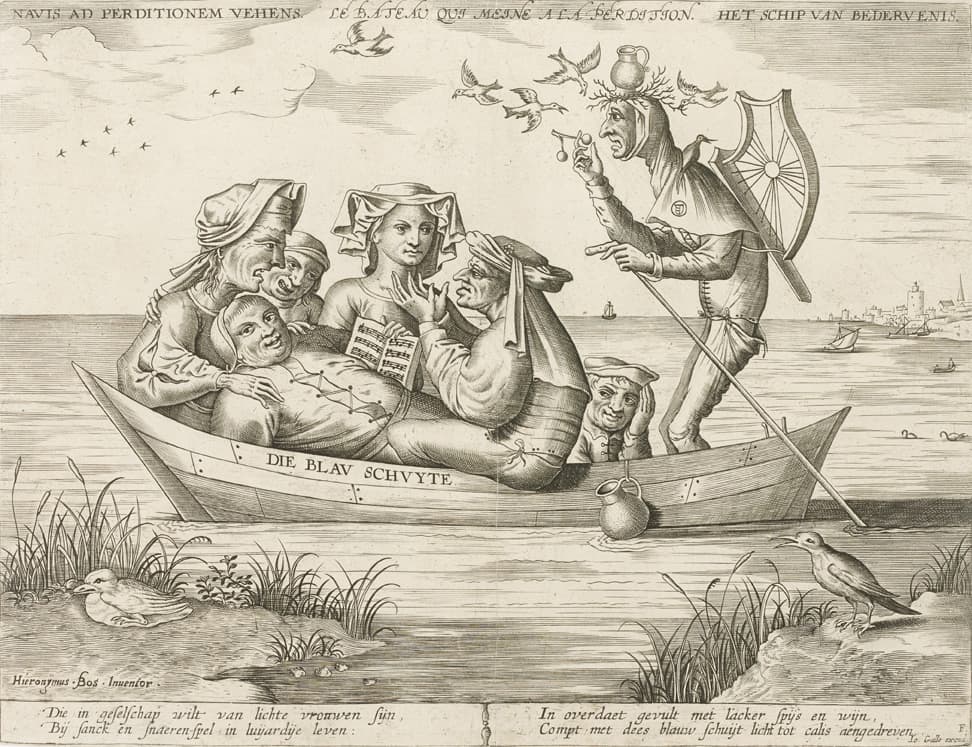 van der Heyden / Bosch (d’après) – La barque bleue