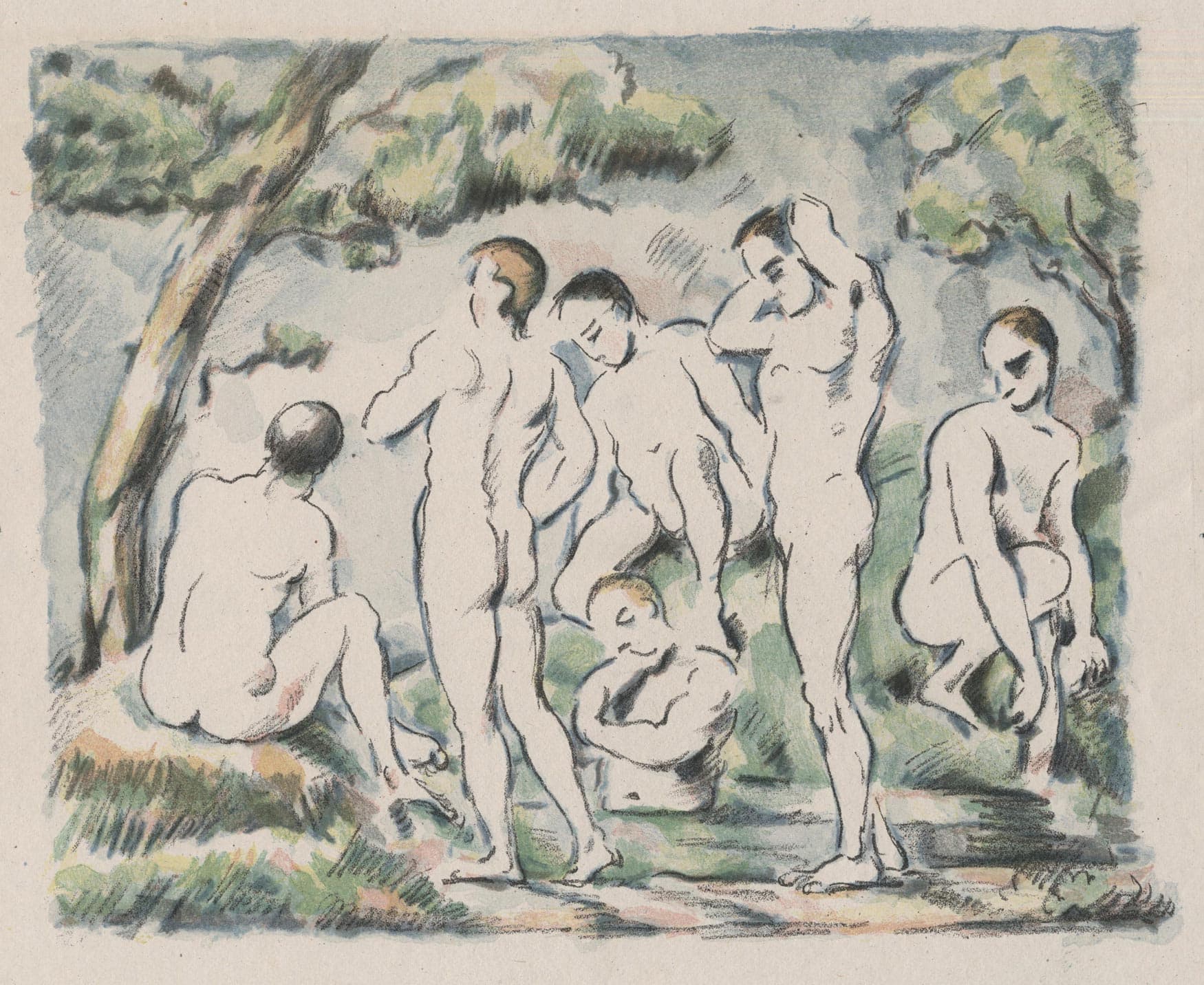 Small Bathers