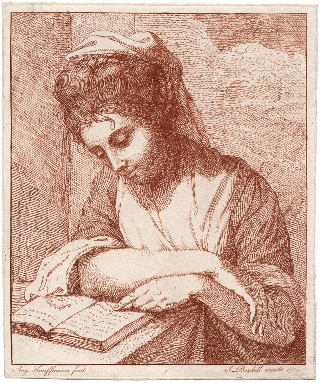 Woman reading
