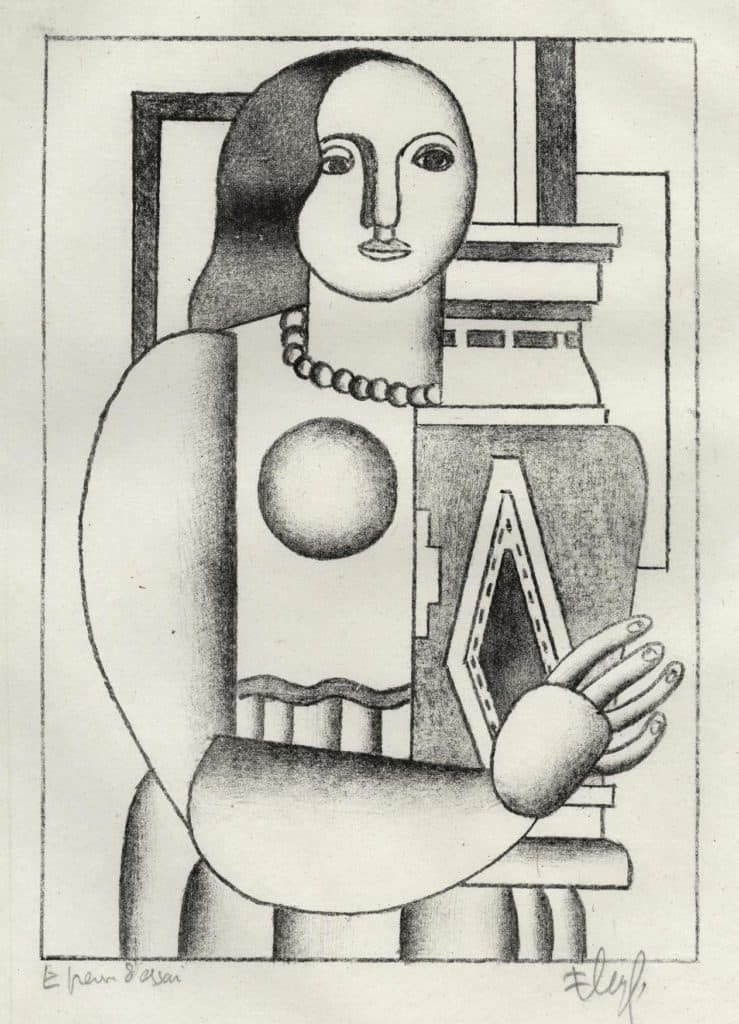Léger – Femme tenant un vase