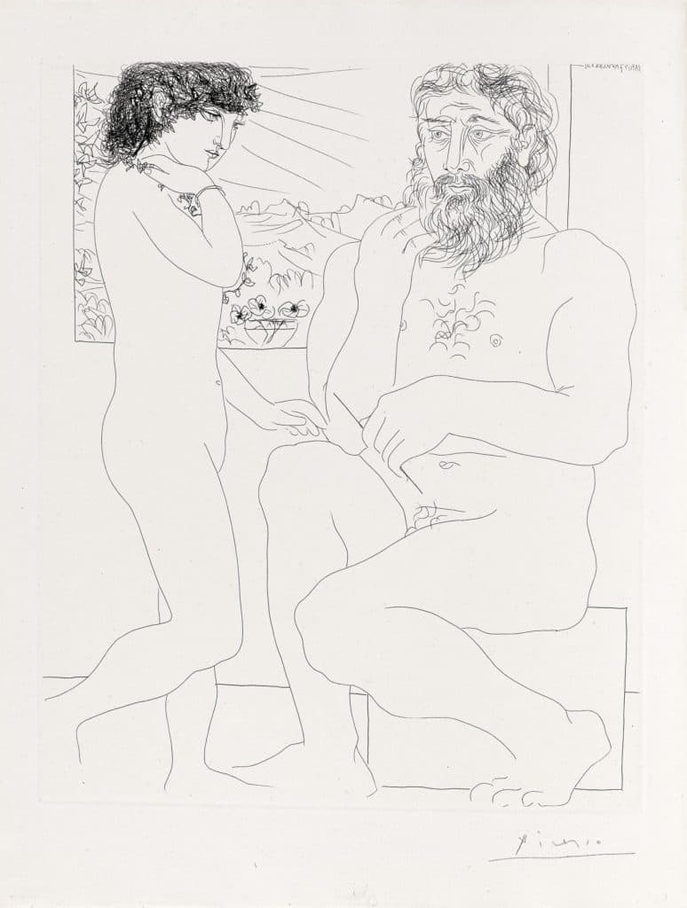 Picasso – Sculpteur songeant