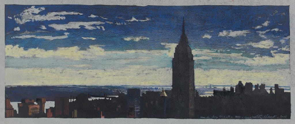 Sécheret – Vue de chez G. L. D. (rehaussée)