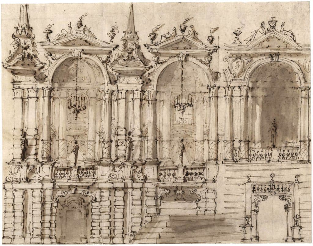 Bibiena – Projet de décor