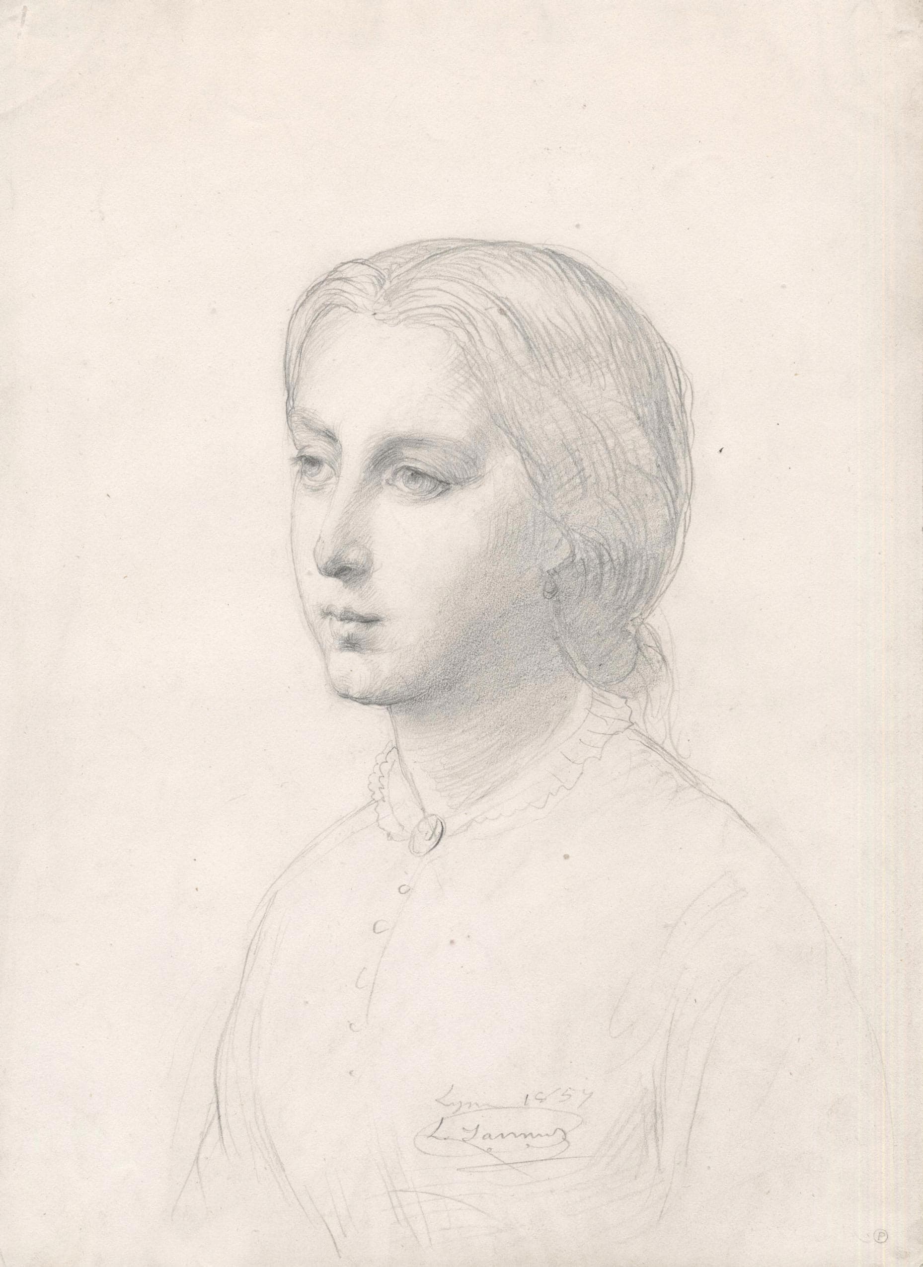 Portrait of a young girl